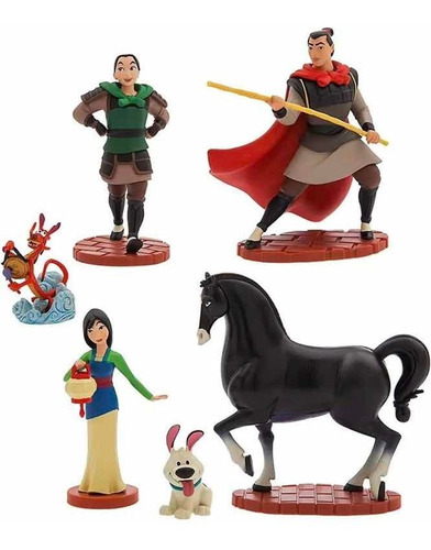 Set Mulan Original Disney Store