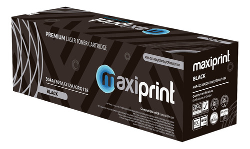 Tóner Maxiprint Compatible Hp Cc530a 304a 312a 305a 