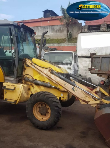 Retro Escavadeira New Holland B95b 4x4 Ano 2012