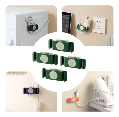- 2 X 4 Uds Soporte Adhesivo De Alta Resistencia Soporte De
