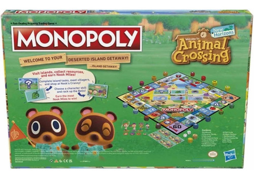 Monopoly Animal Crossing New Horizons Edition