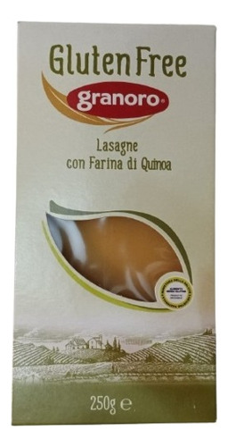 Lasaña Italiana Con Harina De Quinoa (sin Gluten) 250g