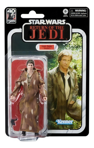 Muñeco Han Solo Hendor Star Wars Return Of The Jedi Hasbro 