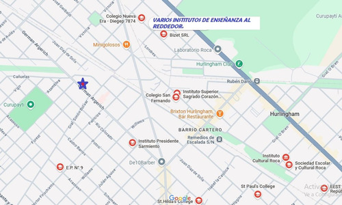 Venta Terreno 347 M2 Hurlingham Parque Johnston.