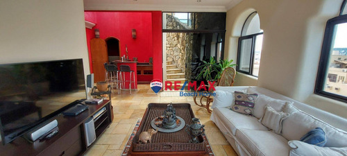 Imagem 2 de 30 de Cobertura À Venda, 450 M² Por R$ 2.000.000,00 - Praia Da Enseada Brunella - Guarujá/sp - Co0279