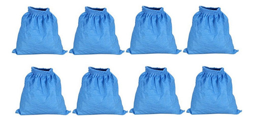 8 Bolsas De Filtro Textiles Para Aspiradora Mv1 Wd1 Wd2 Wd3