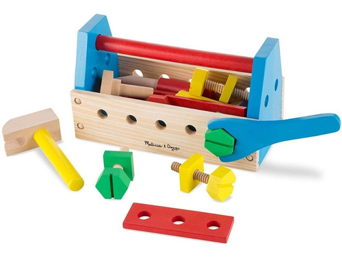 Kit Caja Herramientas Melissa & Doug 24 Pcs Juego Construir