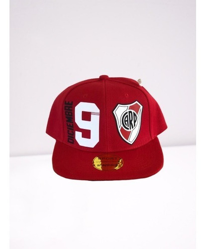 Gorra Plana River Plate 09/12/18 Campeon