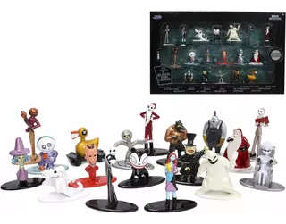 Disney Nightmare Before Christmas Set De Nano Figuras Metal