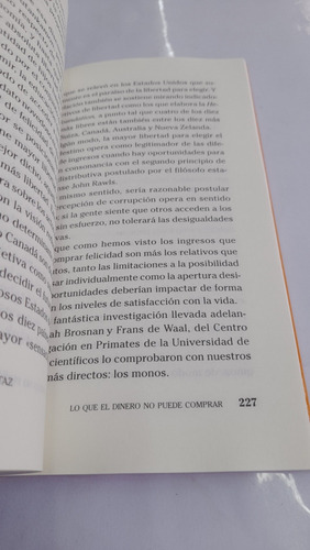 Lo Que El Dinero No Puede Pagar Martin Tetaz G11 (Usado)