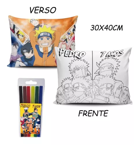 Almofada de Colorir Naruto