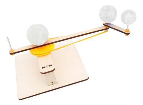 Diy Ciência Pequena Gizmo Sol Terra Lua Modelo Kits