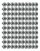 Comprar Fechaduras Cilindro Para Móveis Modelo Curto 22mm Kit 100 Cor Prateado
