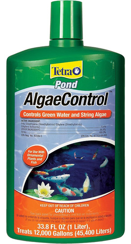 Tratamiento De Control De Algas Tetrapond Para Uso Con Peces