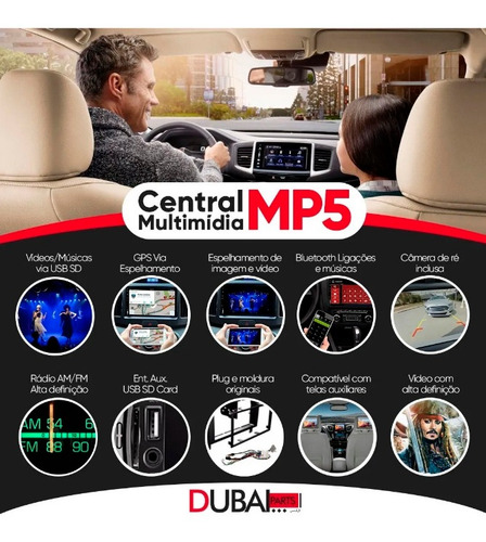 Imagem 3 de 6 de Central Multimídia Mp5 Hyundai I30 2009 2010 2011 2012