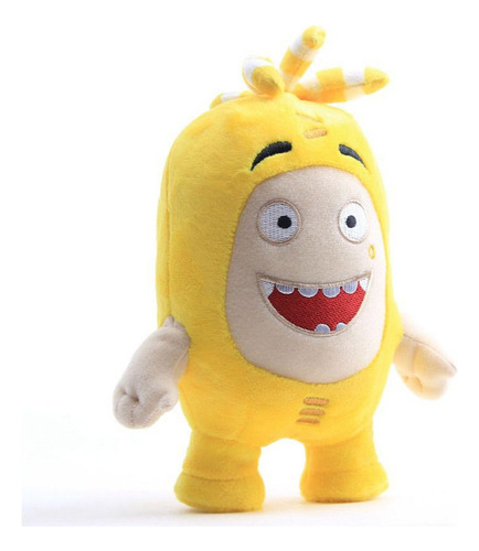 Peluche Soft Oddbods De 23 Cm Con El Logotipo De Newt Bubble