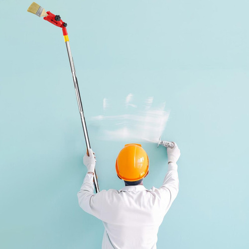 Herramienta De Borde De Pintura Para Techos Altos Poste De E