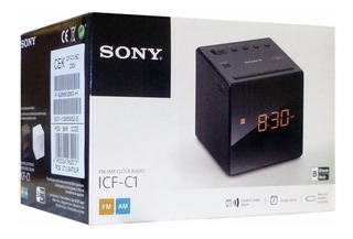 Radio Reloj Despertador Sony Icf C1 Am Fm