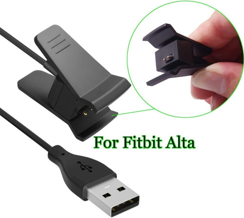 1X Clip De Cargador para Fitbit Alta- Cable De Carga De Repuesto para Adapt K4B6