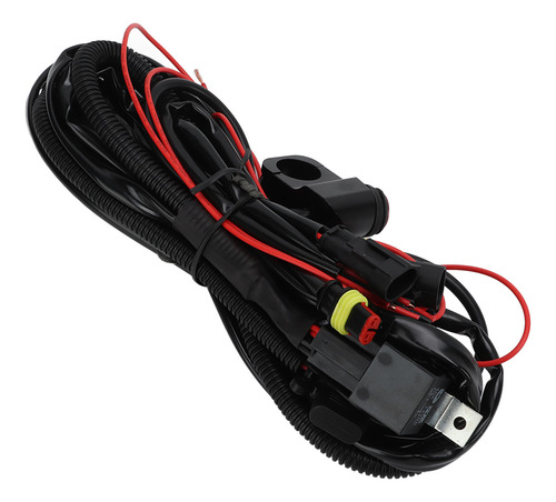 Arnés Antiniebla Led Con Botones Para Manillar Y Motocicleta