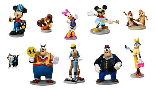 Disney Store - Set Mickey Mouse Mega Figurines