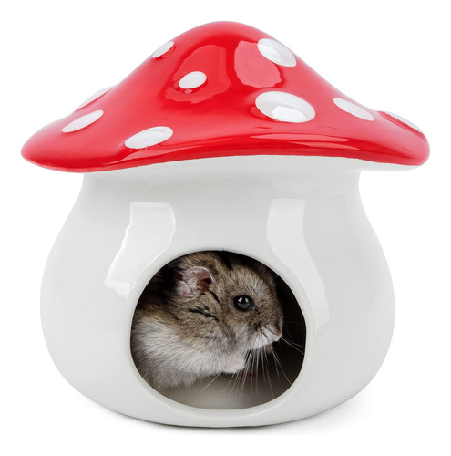 Niteangel Escondite De Habitat De Hamster De Ceramica: - Cas