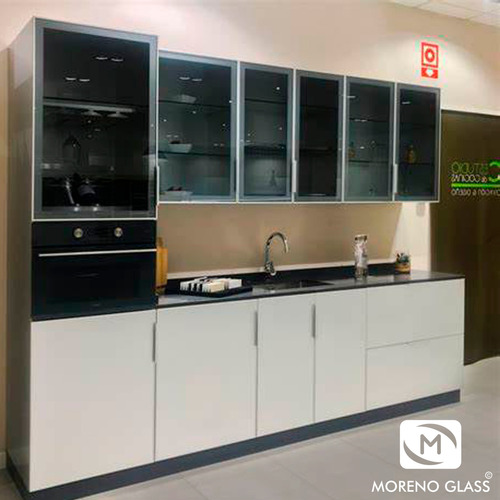 Puertas Para Gabinetes De Aluminio Y Vidrio