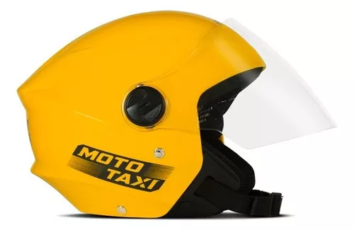 Pro Tork Capacete Sport Moto Taxi 60 Amarelo