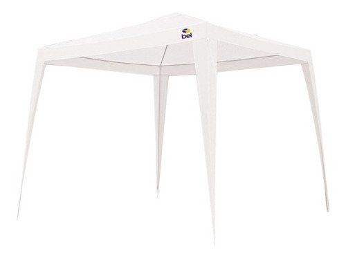 Tenda Gazebo Rafia 3x3m Polietileno 301201 Belfix Cor Branco