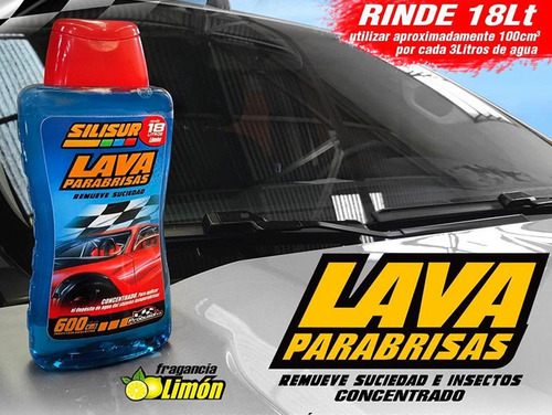 Liquido Limpia Parabrisas 1 L Rinde 10 Lts 