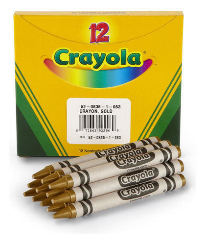 Crayones Crayola X12u Gold
