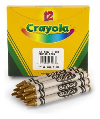 Crayones Crayola X12u Gold