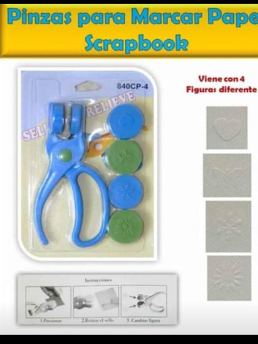 Sello Tipo Tijera Para Papel Papelería Sello Papel Figura