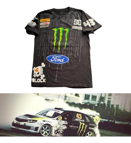 Franela Ken Block 43 Ford Dc Original Talla S