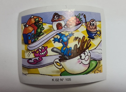 Miniatura - Kinder Quebras Cabeças N92,105,109 2002 (4 Un)