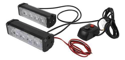 Luz Estroboscópica De Emergencia, 8 Led, 12 V, 24 V, Ip67, I