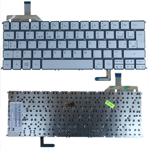 Teclado Acer Aspire S7-191 Plata Iluminado Nki111300n