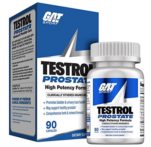 Testrol Prostata Gat Sports 90 Caps Sabor Sin Sabor