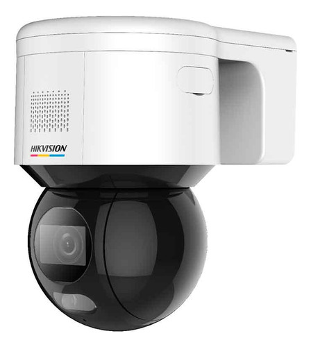 Câmera Pan Tilt Hikvision Ip 4megas Colorvu 2de3a400bw-de Cor Branco