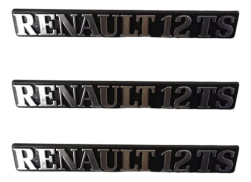 Emblema Nuevo Renault R12 Ts. 