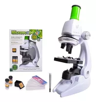 Comprar Microscopio Laboratorio Led 100x400x1200x Hogar Escuela