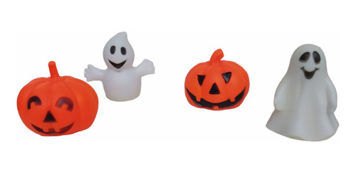 Lámpara Led Mini Halloween Calabaza Fantasma Decoración Kit 