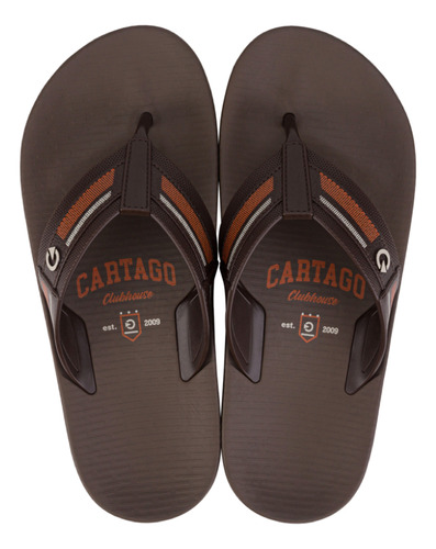 Cartago Sandalia Flip Flop Playa Casual Confort Hombre 88348