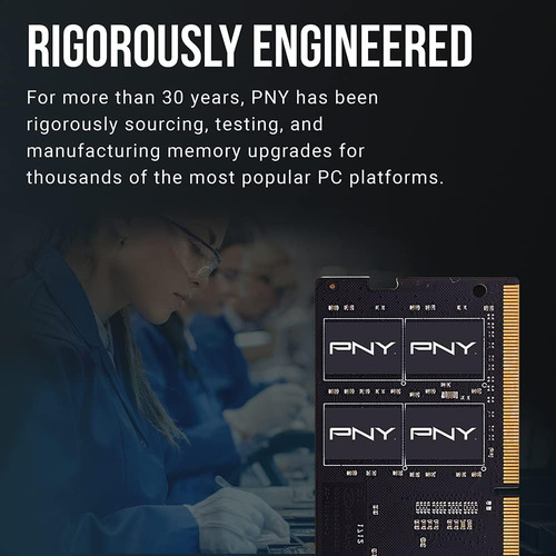 Memoria Ram Pny Performance, 16 Gb, Ddr4, 3200 Mhz, Sodimm