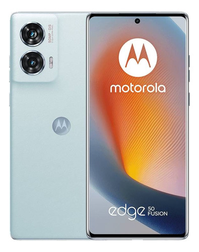Smartphone Motorola Moto Edge 50 Fusion 5g 256 Gb 16 Gb (8gb Ram + 8 Gb Ram Boost) Camara 50mp Azul Ártico Con Audifonos Azul