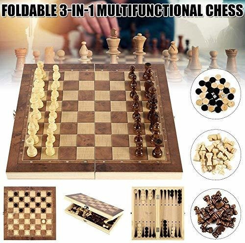 Wood European Chess Game Board Piece Single Chess Juego de juguete para adultos EN 