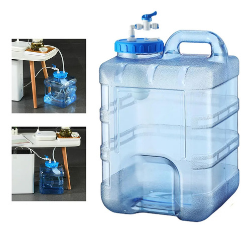 Contenedor De Agua Portátil Con Botella De Agua Potable De