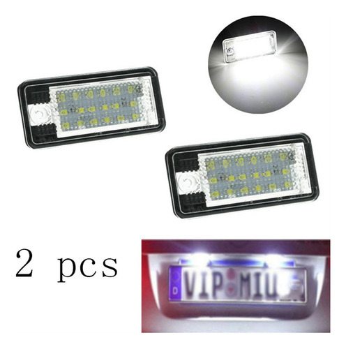 Piloto De Matrícula Led Para Audi A6/c6 4f 2005 2006-2009