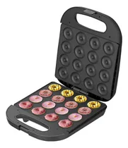 Comprar Máquina De Fazer Donuts Rosca 16 Furos Confeitaria Cozinha Cor Preto 110v