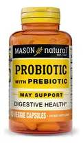 Comprar Probióticos Con Prebióticos Mason Natural 40 Cápsulas
